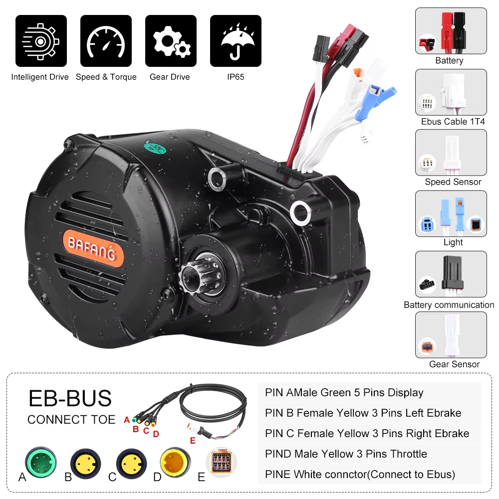 E-Bike Bafang M620 G510 48/52V – Mid Drive Motor Kit 52V 1000W Bewertung und Preis