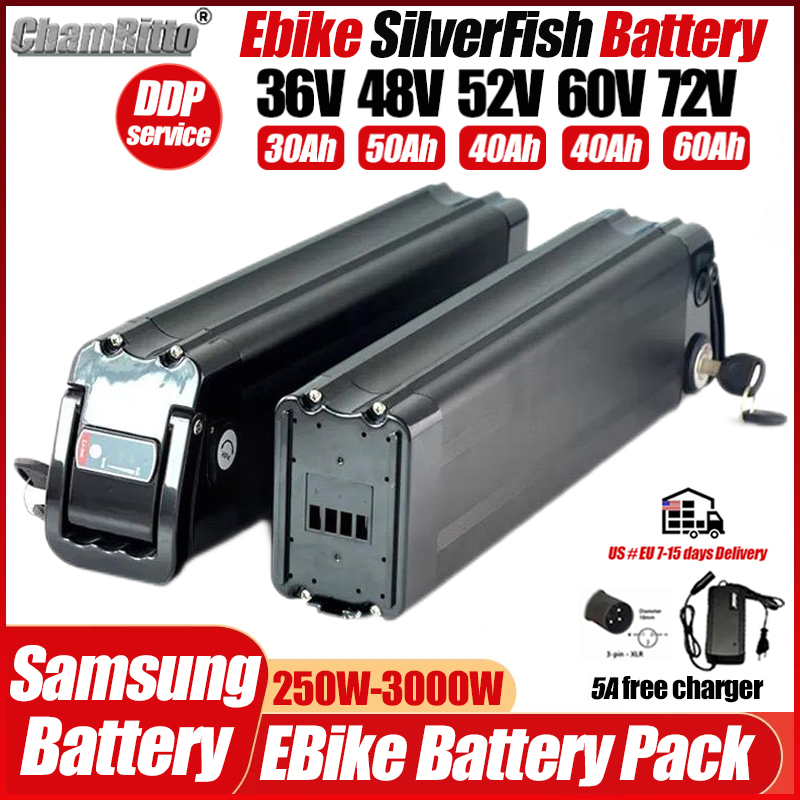 Elektrofahrrad 36V 48V 52V Sil – Electric Bicycle Battery 72V 30Ah Bewertung und Preis